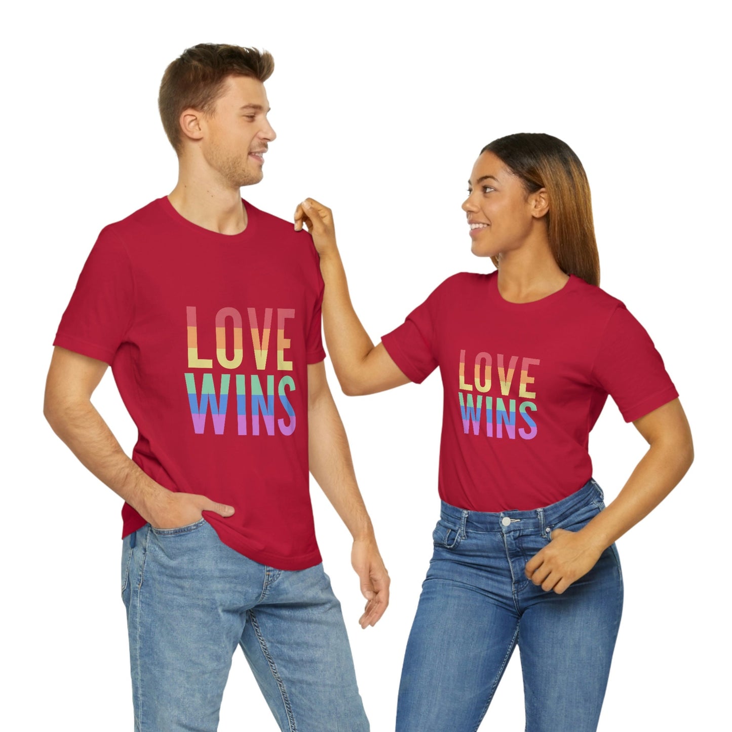 T-shirt Love Wins, T-shirt aux couleurs de l'arc-en-ciel, T-shirt de soutien LGBTQ, T-shirt Pride, T-shirts de gentillesse, T-shirt Gay Pride, T-shirt Égalité