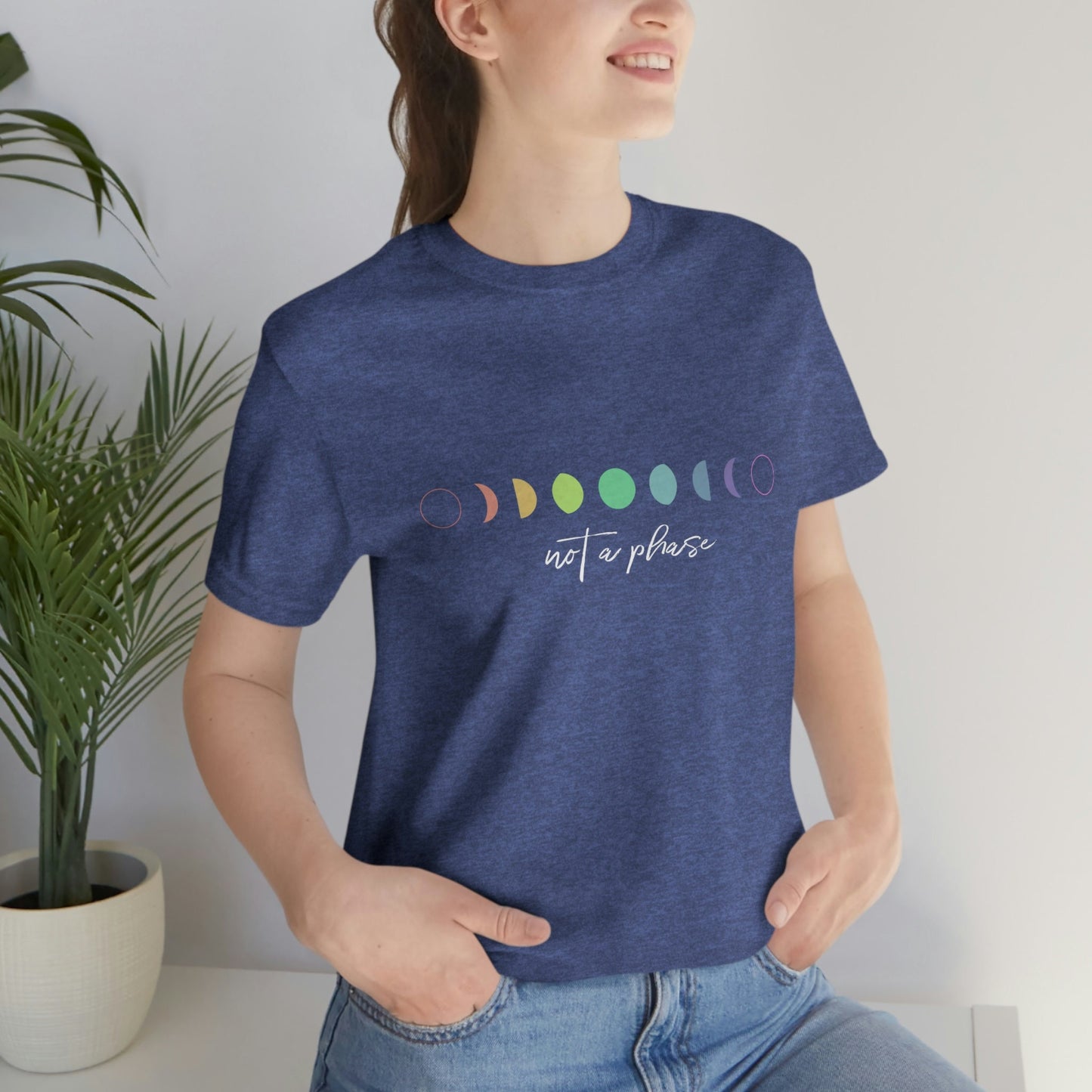 T-shirt Not a Phase, T-shirt Pride, T-shirt aux couleurs de l'arc-en-ciel, T-shirts de gentillesse, T-shirts de soutien LGBTQ, T-shirt Gay Pride, T-shirt Égalité