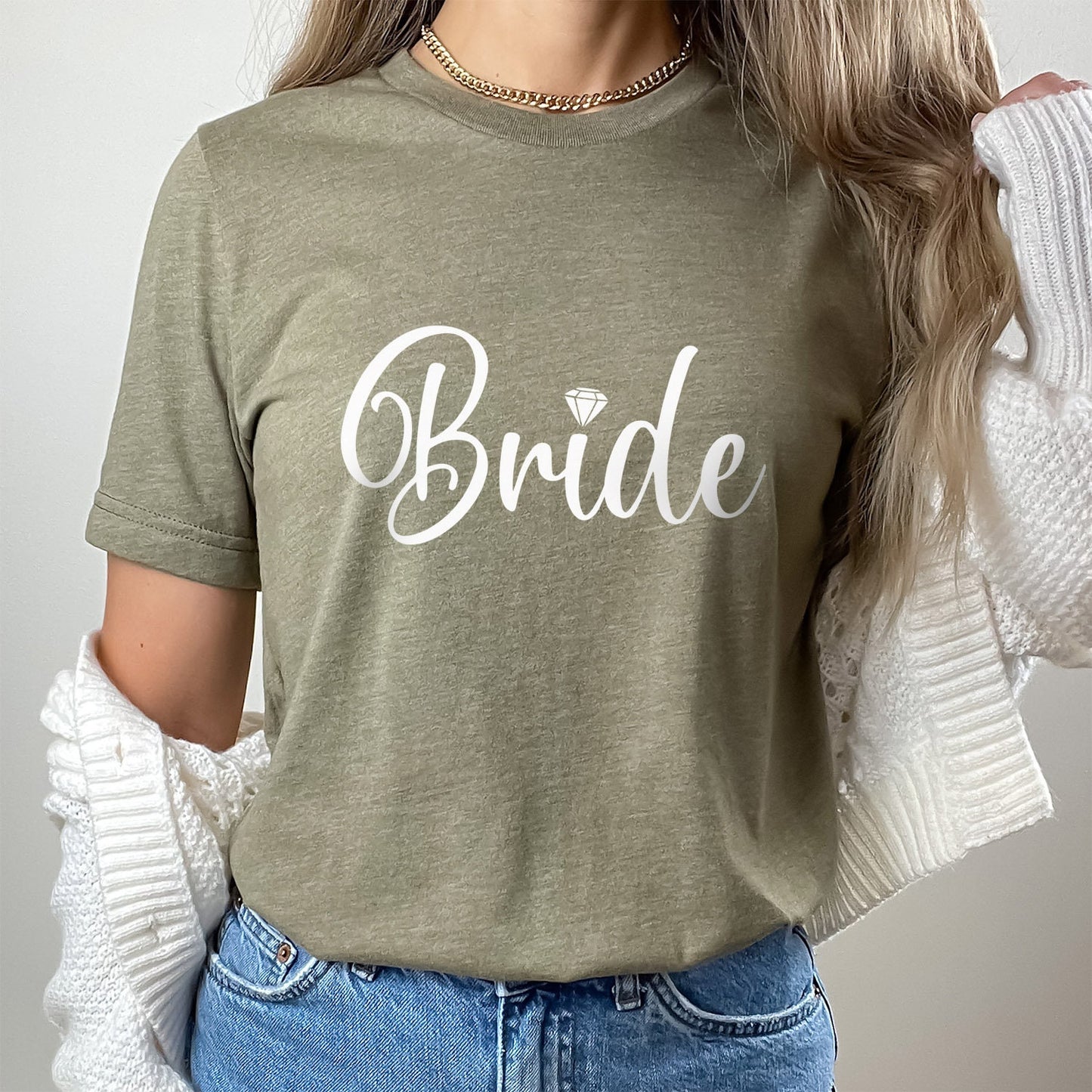 Bride T-shirt, Wedding Shirt, Bride Tee, Bridal Shower, Diamond T-shirt, Gift Shirt for Bride, Bachelorette Party Shirt, Hen Night Top