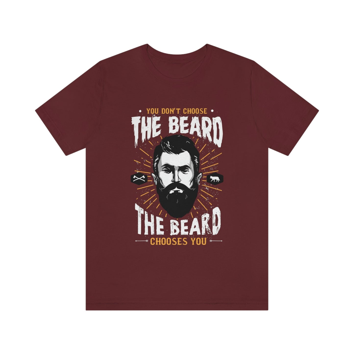 You Don't Choose the Beard the Beard Choses You T-shirt, Men Beard Shirt, Funny Beard Shirts, Beard Lover T-Shirt, Gift For Him