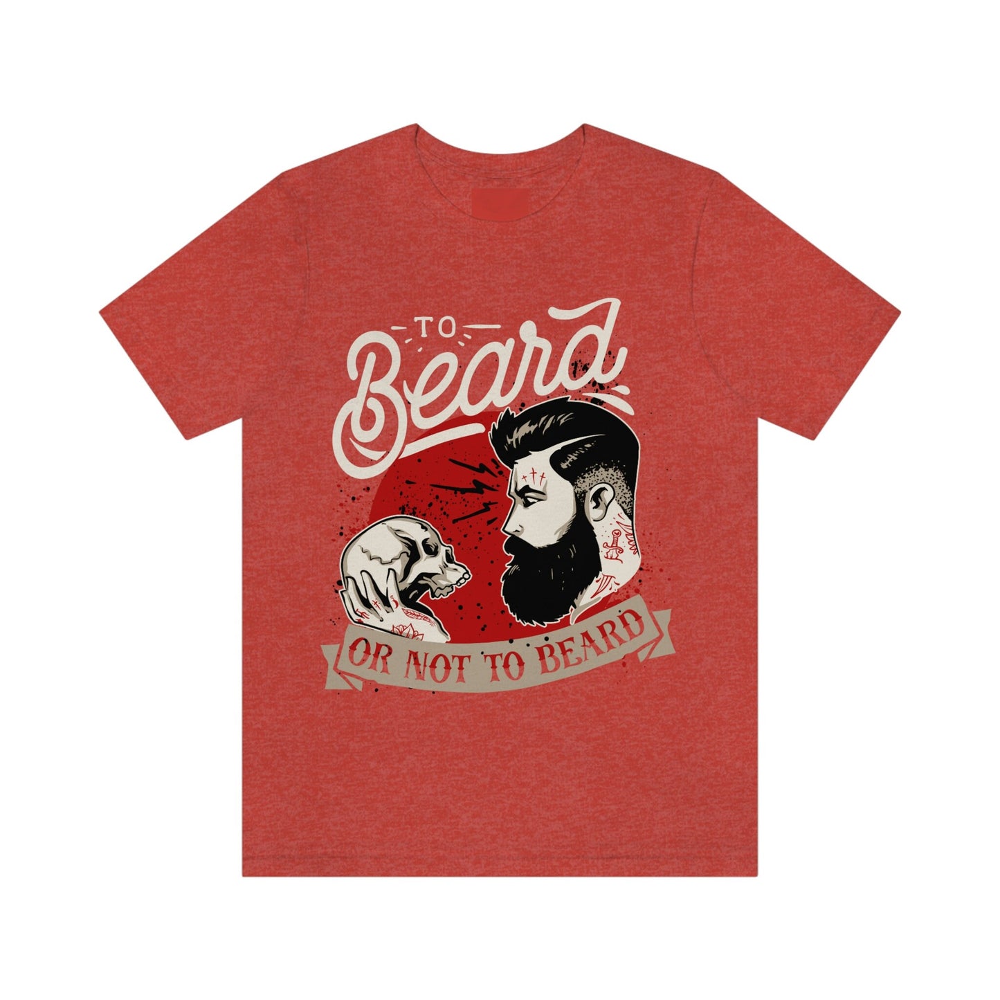 To Beard or Not to Beard T-shirt, Men Beard Shirt, Beard Love Shirt, Hair T-Shirt, Beard Lover T-Shirt, Gifts For Him, Dad Beard T-shirt