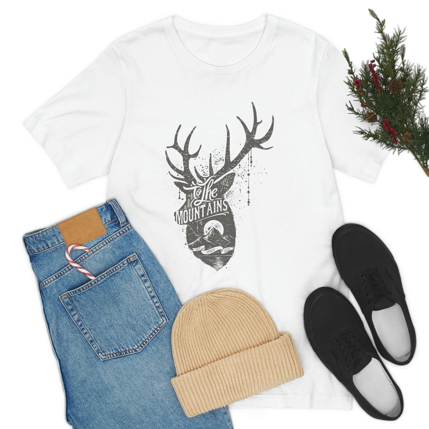 To The Mountains T-shirt, Deer T-Shirt, Wild T-shirt, Camping Shirt, Adventure T-shirt, Outdoor T-Shirt, Nature Shirt, Travel Shirt