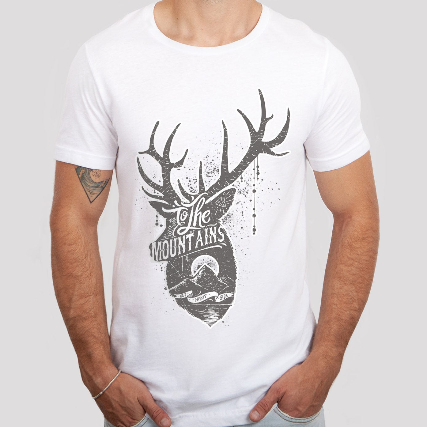 To The Mountains T-shirt, Deer T-Shirt, Wild T-shirt, Camping Shirt, Adventure T-shirt, Outdoor T-Shirt, Nature Shirt, Travel Shirt