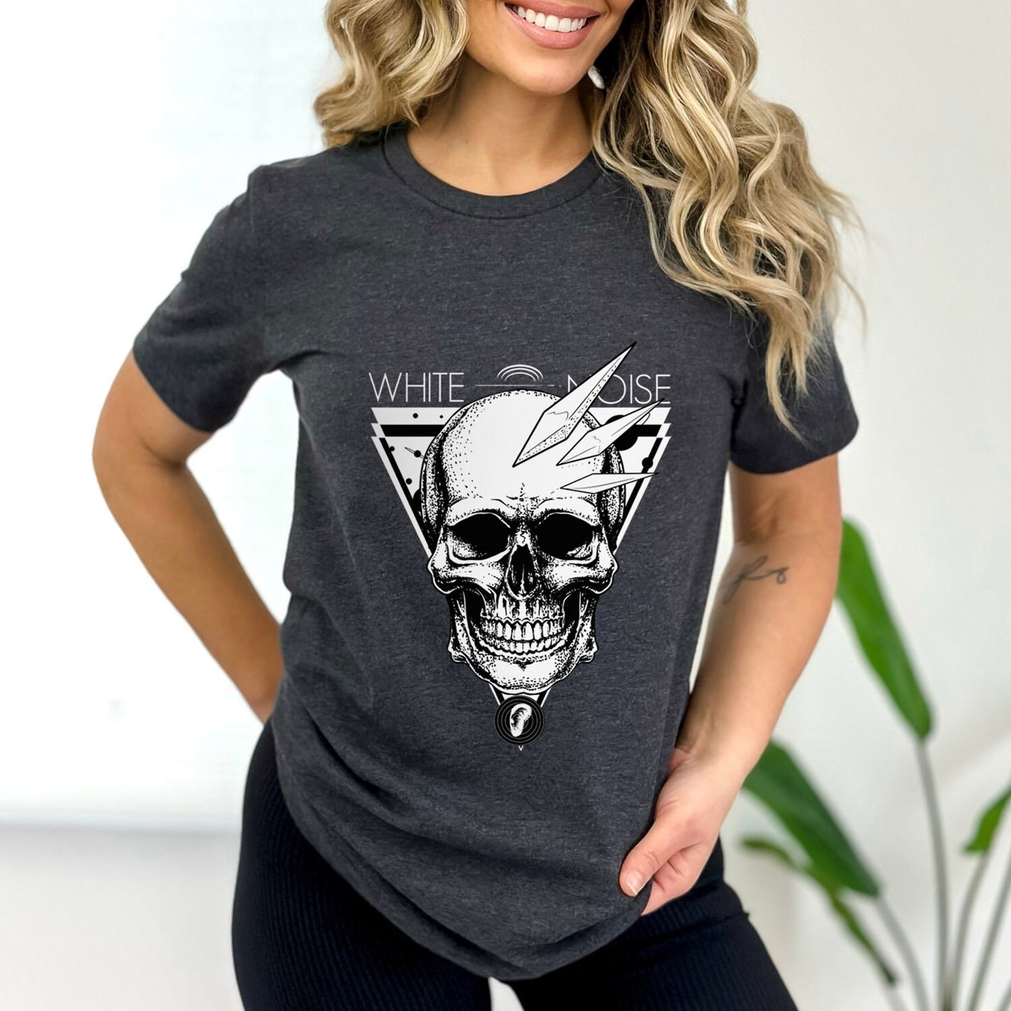 T-shirt tête de mort, T-shirt avec squelette, T-shirt squelette effrayant, T-shirt horreur, T-shirt gothique, Cadeau pour lui, Cadeau pour elle