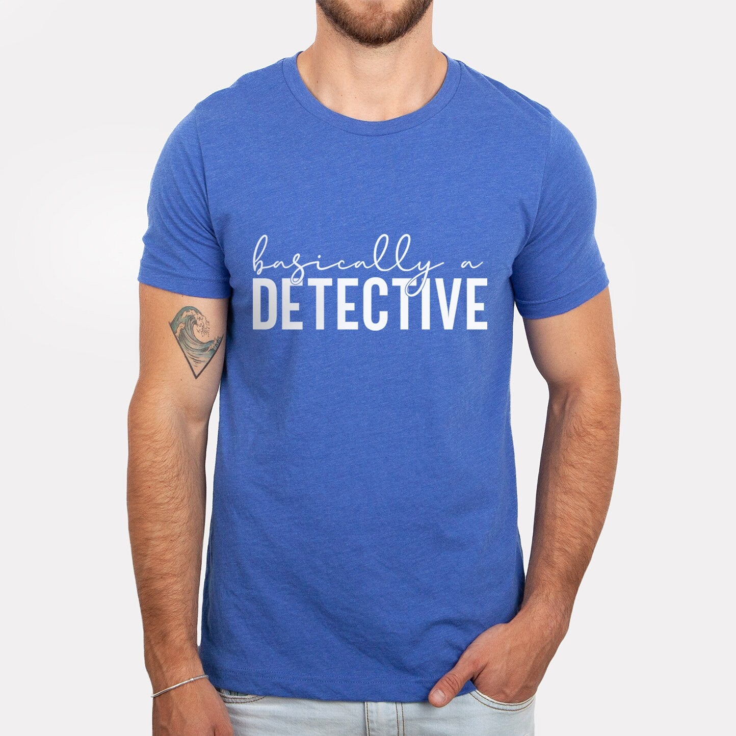 Basically a Detective Shirt, True Crime T-Shirt, Crime Show Shirts, Crime Fan Shirt, Murder Fan Shirt, Murderer T Shirt, Crime Series Shirt