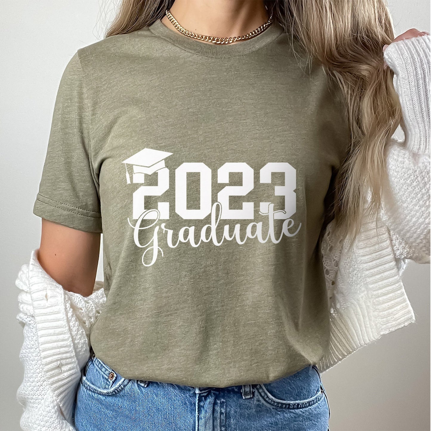 T-shirt de fin d'études 2023, chemises de remise de diplôme familiales assorties, chemise de famille fière d'un diplômé, chemise senior 2023, chemise de remise de diplôme cadeau