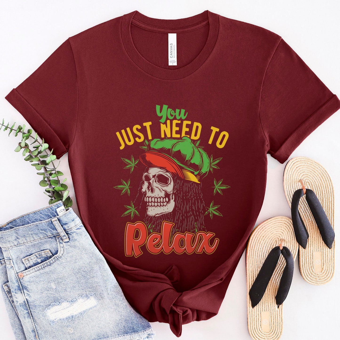 T-shirt Rasta Man, T-shirt rétro, T-shirt Hippie, T-shirt de musique Reggae Skull, style jamaïcain amusant, T-shirt de musique Dreadlocks, T-shirt Need to Relax