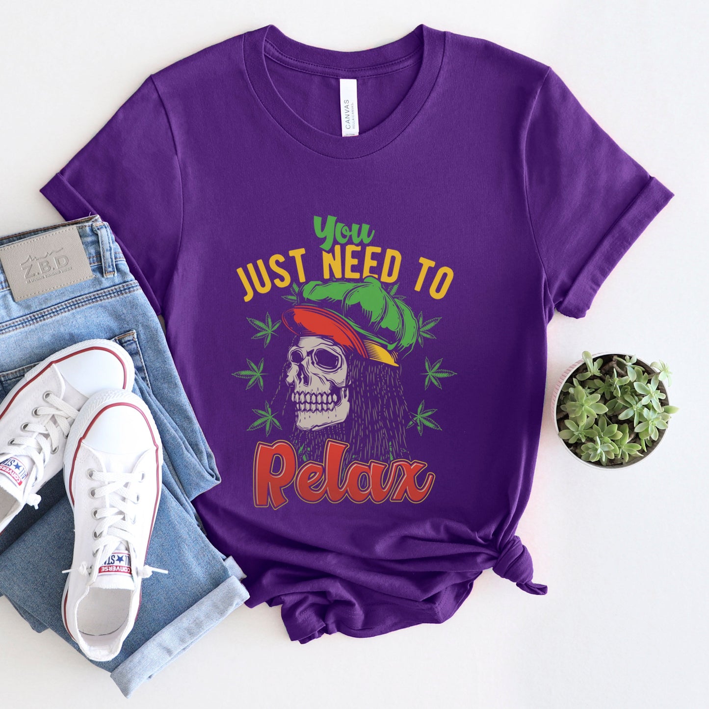 T-shirt Rasta Man, T-shirt rétro, T-shirt Hippie, T-shirt de musique Reggae Skull, style jamaïcain amusant, T-shirt de musique Dreadlocks, T-shirt Need to Relax