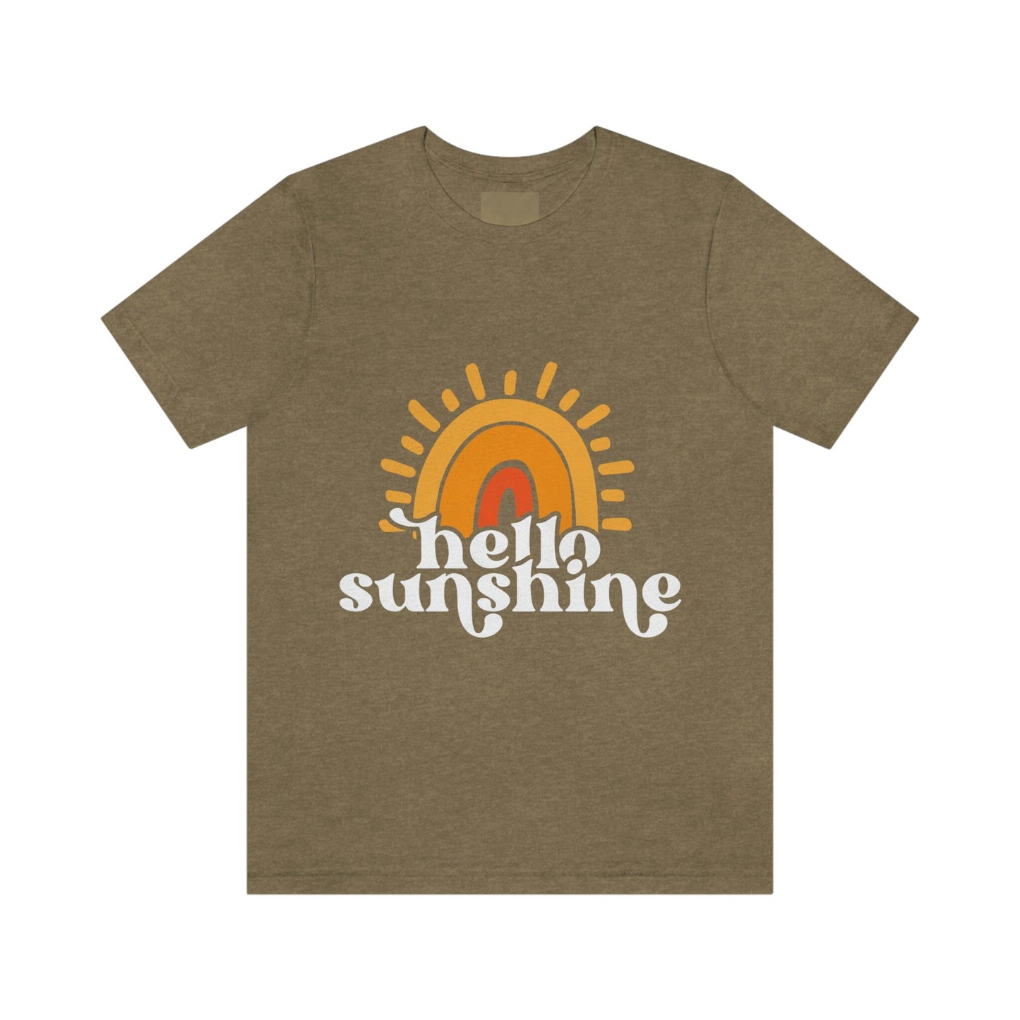 T-shirt Hello Sunshine, T-shirts d'été pour femmes, T-shirt Sunshine Beach, T-shirts de plage pour femmes, T-shirt de vacances, T-shirt cadeau d'été