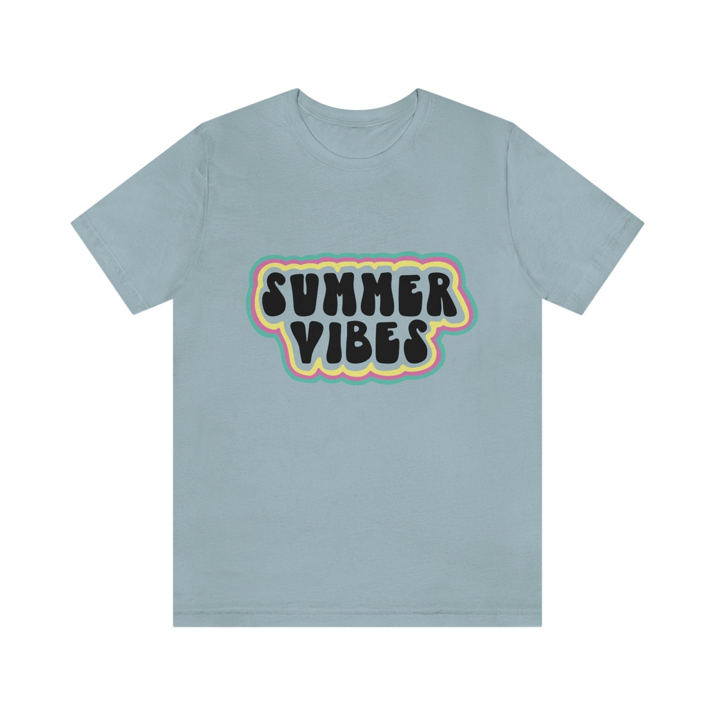 Summer Vibes T-Shirt, Beach Shirt, Cool Summer T-shirt, Vacation Shirt, Happy Summer Shirt, Summer Gift T-shirt