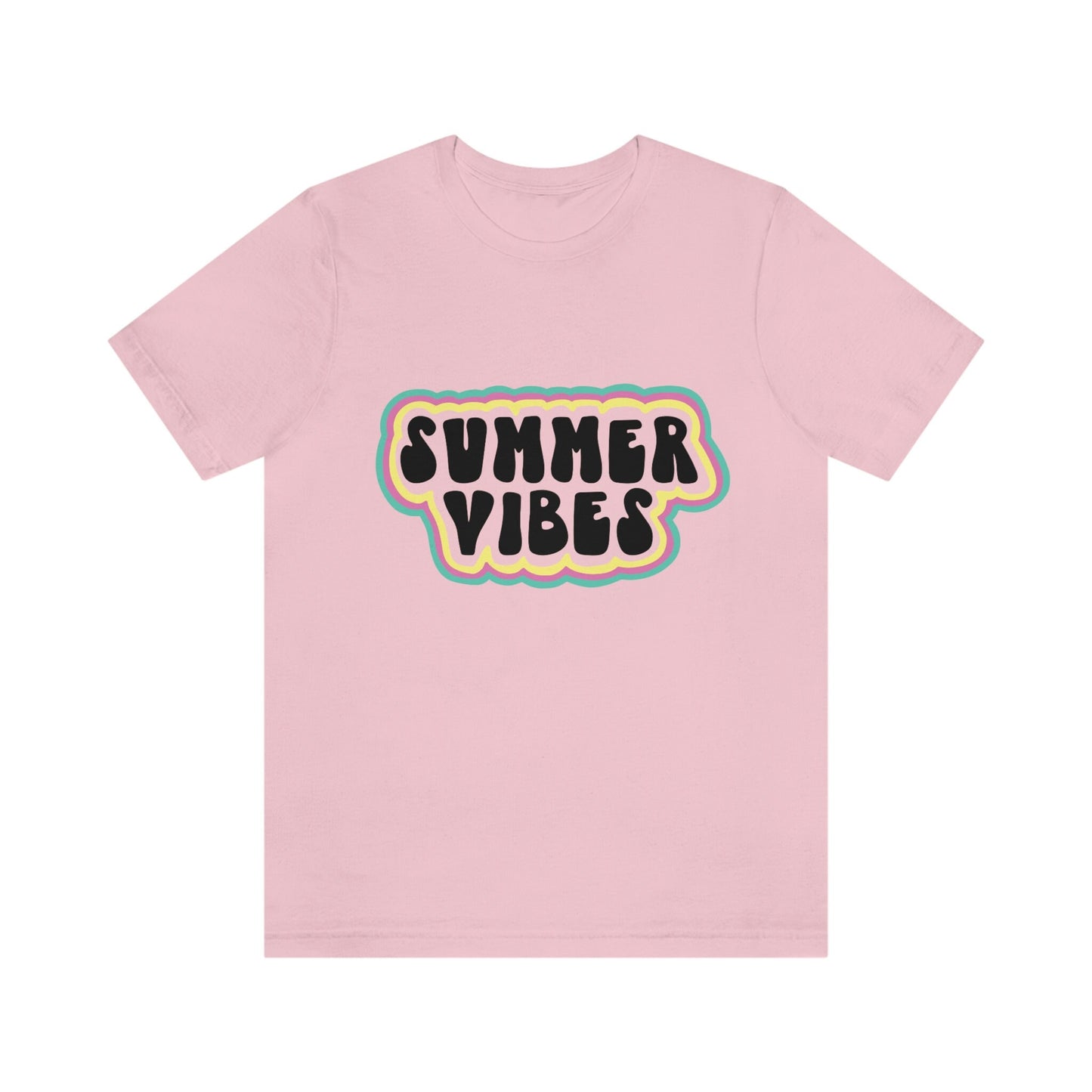 Summer Vibes T-Shirt, Beach Shirt, Cool Summer T-shirt, Vacation Shirt, Happy Summer Shirt, Summer Gift T-shirt