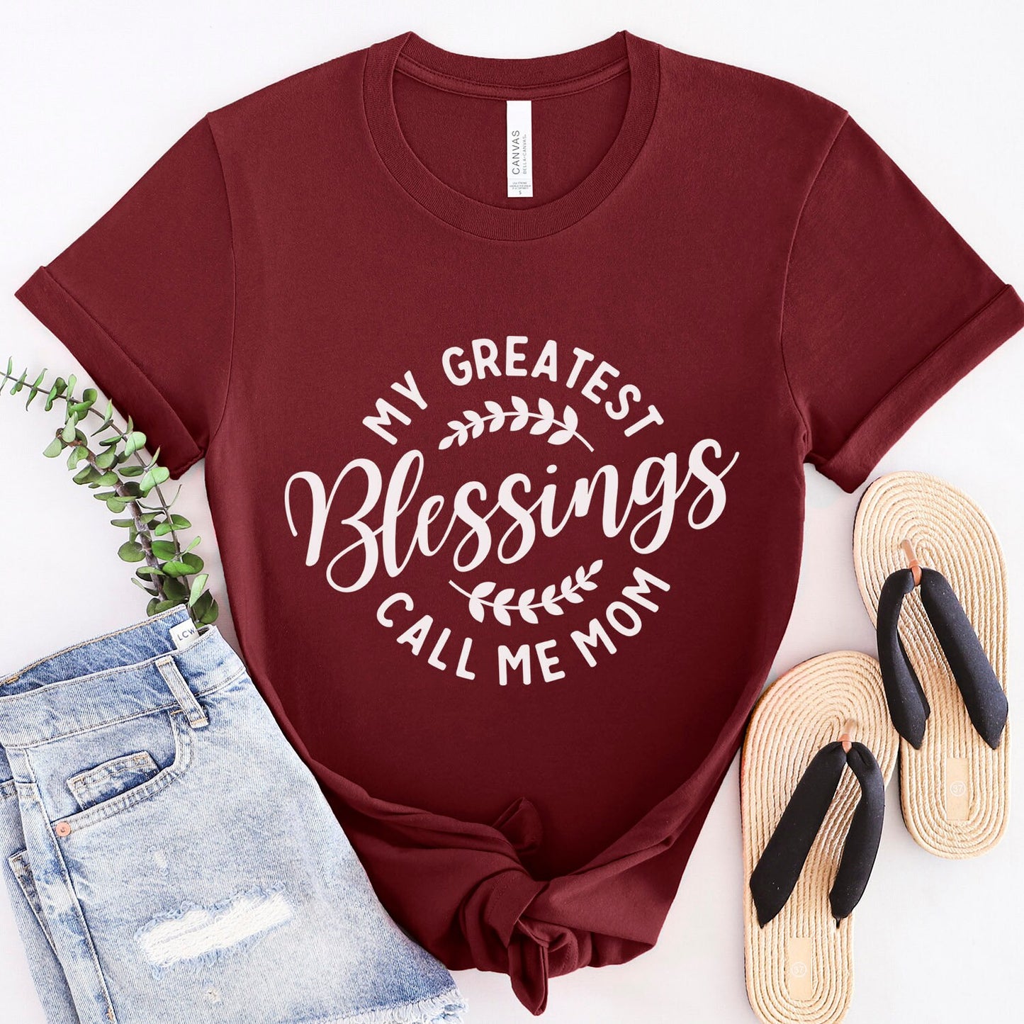 Mom Life T-shirt,  Blessings T-shirt for Mom, Gift Shirt for Mom, Mother's Day Shirt, Tee for Moms, Funny Shirt for Mom