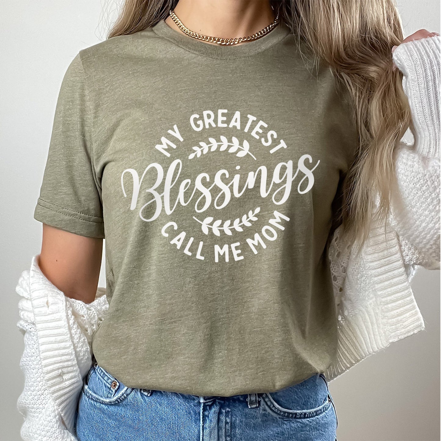 Mom Life T-shirt,  Blessings T-shirt for Mom, Gift Shirt for Mom, Mother's Day Shirt, Tee for Moms, Funny Shirt for Mom