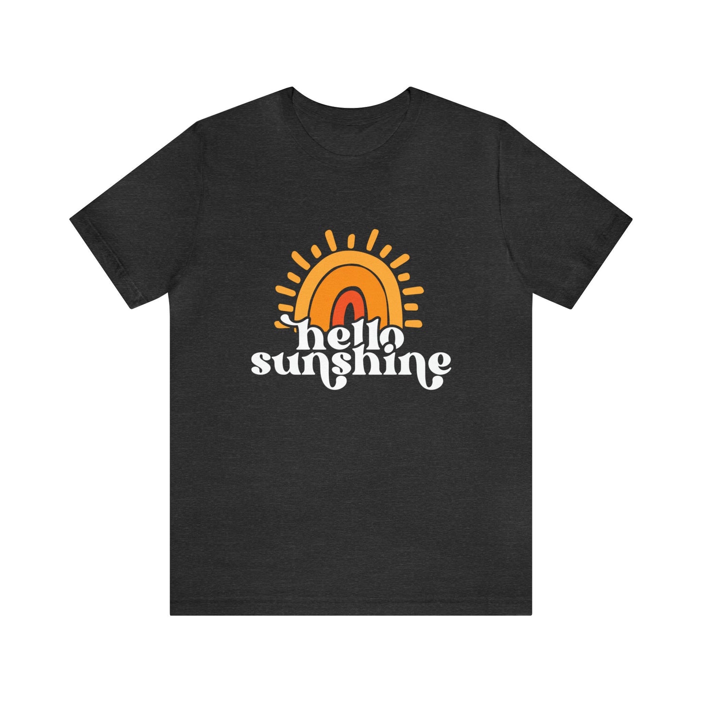 T-shirt Hello Sunshine, T-shirts d'été pour femmes, T-shirt Sunshine Beach, T-shirts de plage pour femmes, T-shirt de vacances, T-shirt cadeau d'été