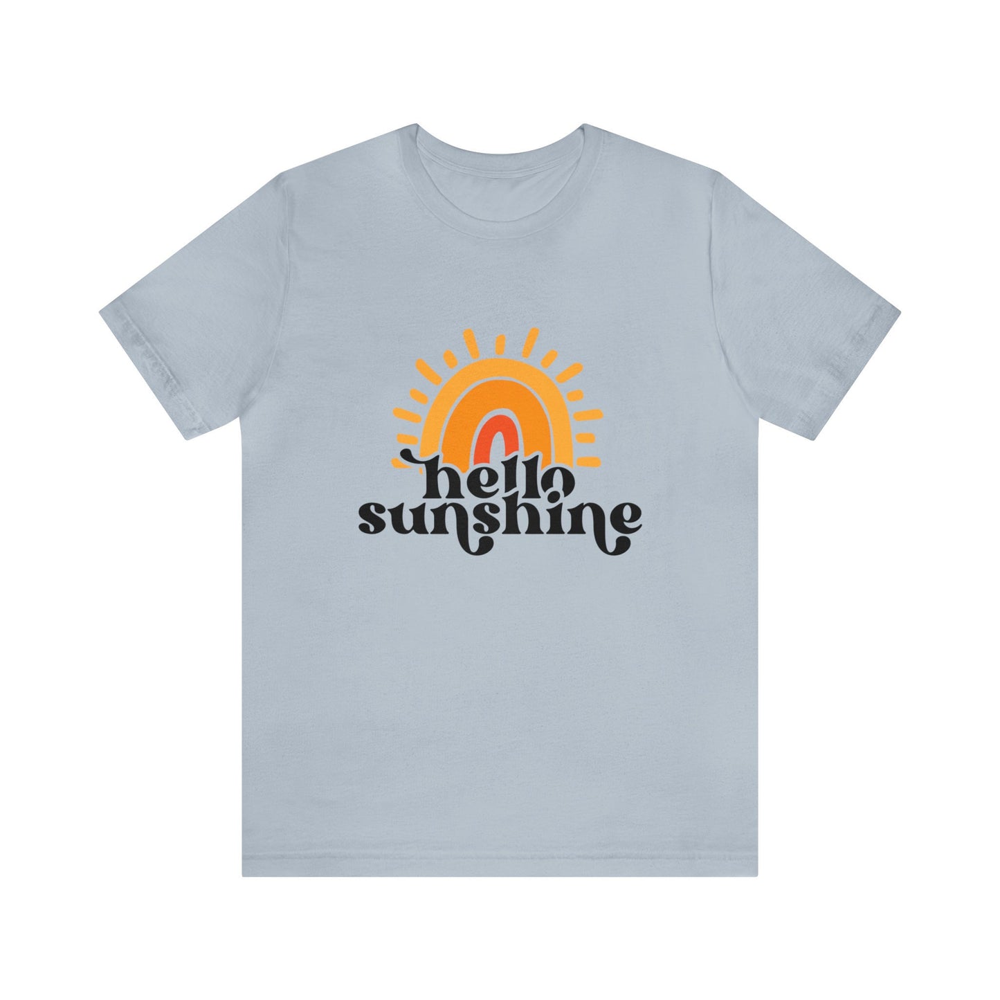 T-shirt Hello Sunshine, T-shirts d'été pour femmes, T-shirt Sunshine Beach, T-shirts de plage pour femmes, T-shirt de vacances, T-shirt cadeau d'été