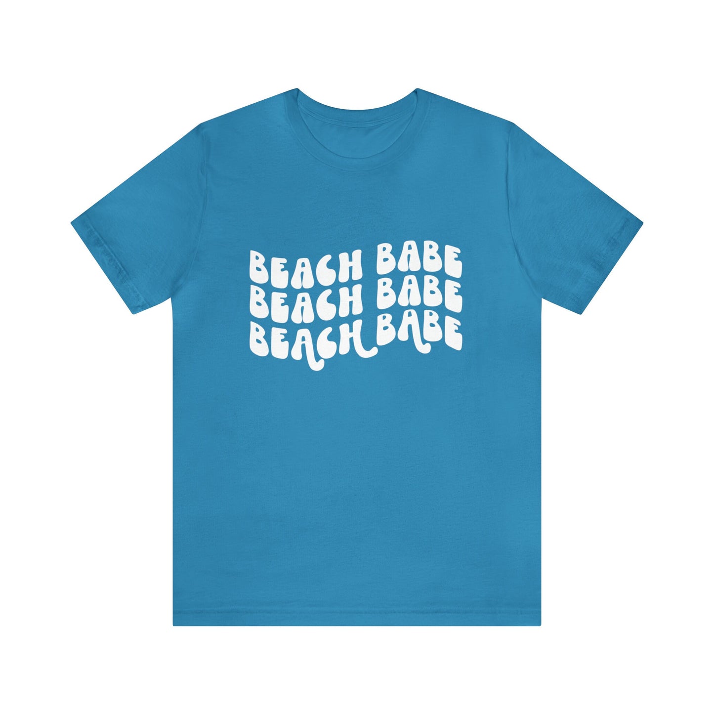 T-shirt Beach Babe, T-shirt Beach Vibes, T-shirts d'été pour femmes, T-shirts de plage pour femmes, T-shirt de vacances, T-shirt de plage pour femmes