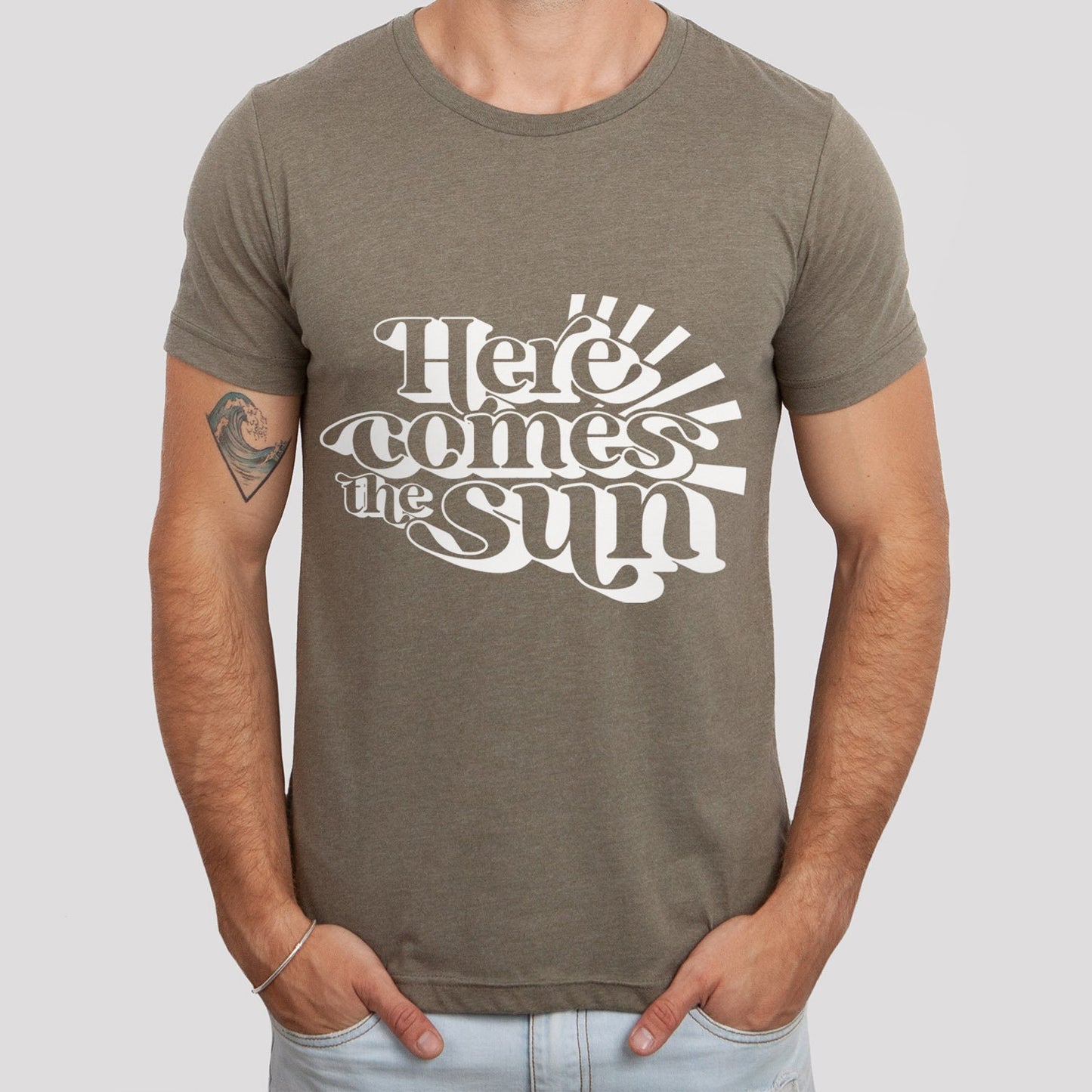 T-shirt Here Comes the Sun, T-shirt Beach Life, T-shirt de plage, T-shirts d'été, T-shirts de plage, T-shirt de vacances, T-shirt de vacances