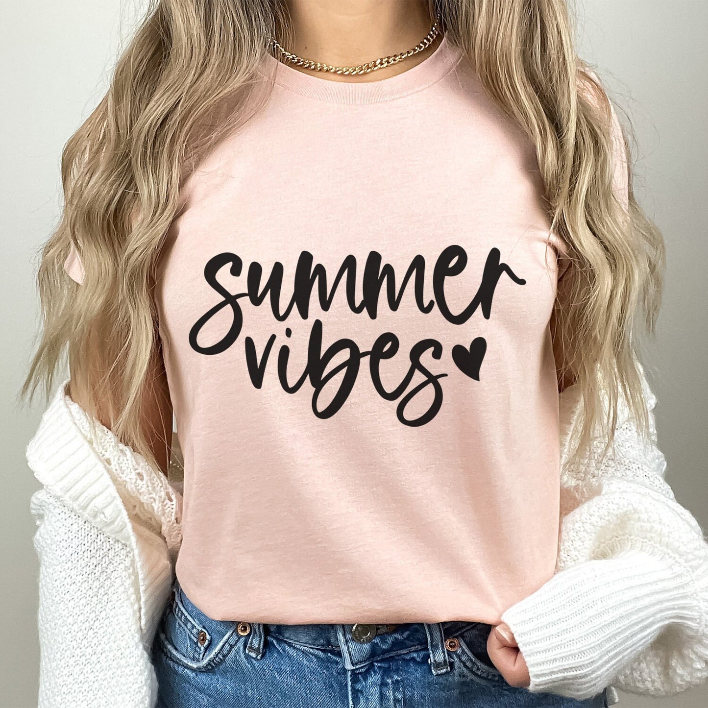 T-shirt d'été pour femme, chemise Summer Vibes, chemises d'été, chemises de plage pour femme, chemise de vacances, chemises de plage