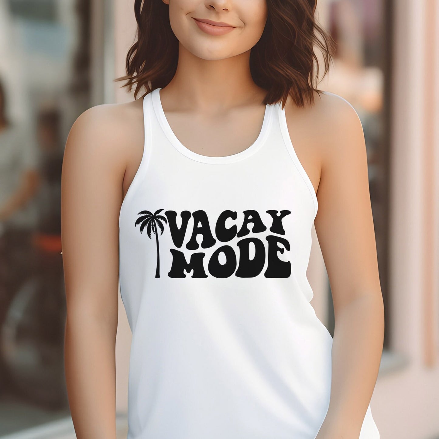 Vacation Mode Beach Tank Top, Retro Shirt, Beach Tank for Men, Summer Tank for Women, Beach Tank for Women, Vacation Tees