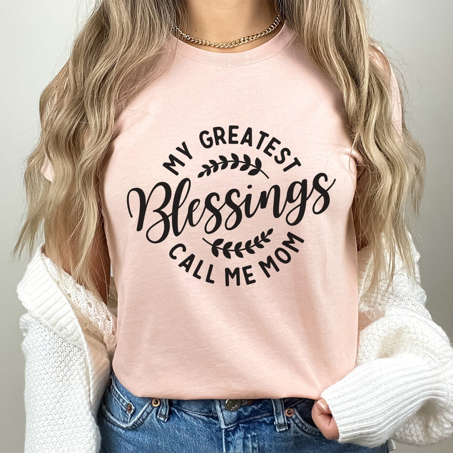 Mom Life T-shirt,  Blessings T-shirt for Mom, Gift Shirt for Mom, Mother's Day Shirt, Tee for Moms, Funny Shirt for Mom