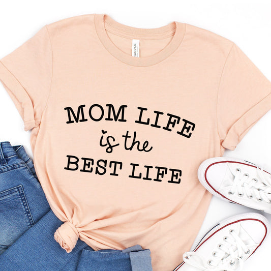 T-shirt « La vie de maman est la meilleure vie », cadeau pour maman, cadeau pour la fête des mères, t-shirt « La vie de maman », t-shirt « Parentalité », t-shirt pour maman