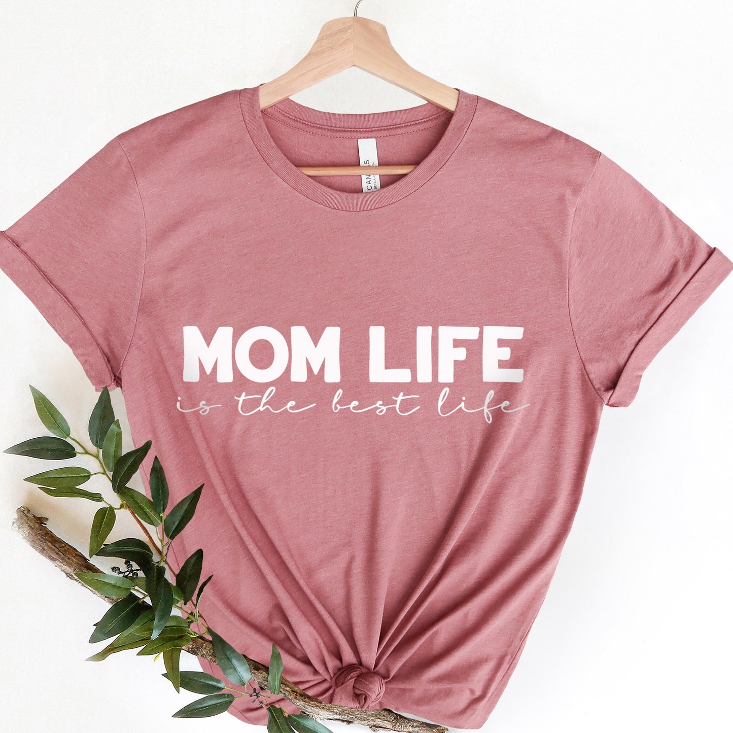 Mom Life is the Best Life T-shirt, Mom Life T-shirt, Gift Shirt for Mom, Mother's Day Gift Shirt, Shirt for Mothers, Funny Parenting Shirt