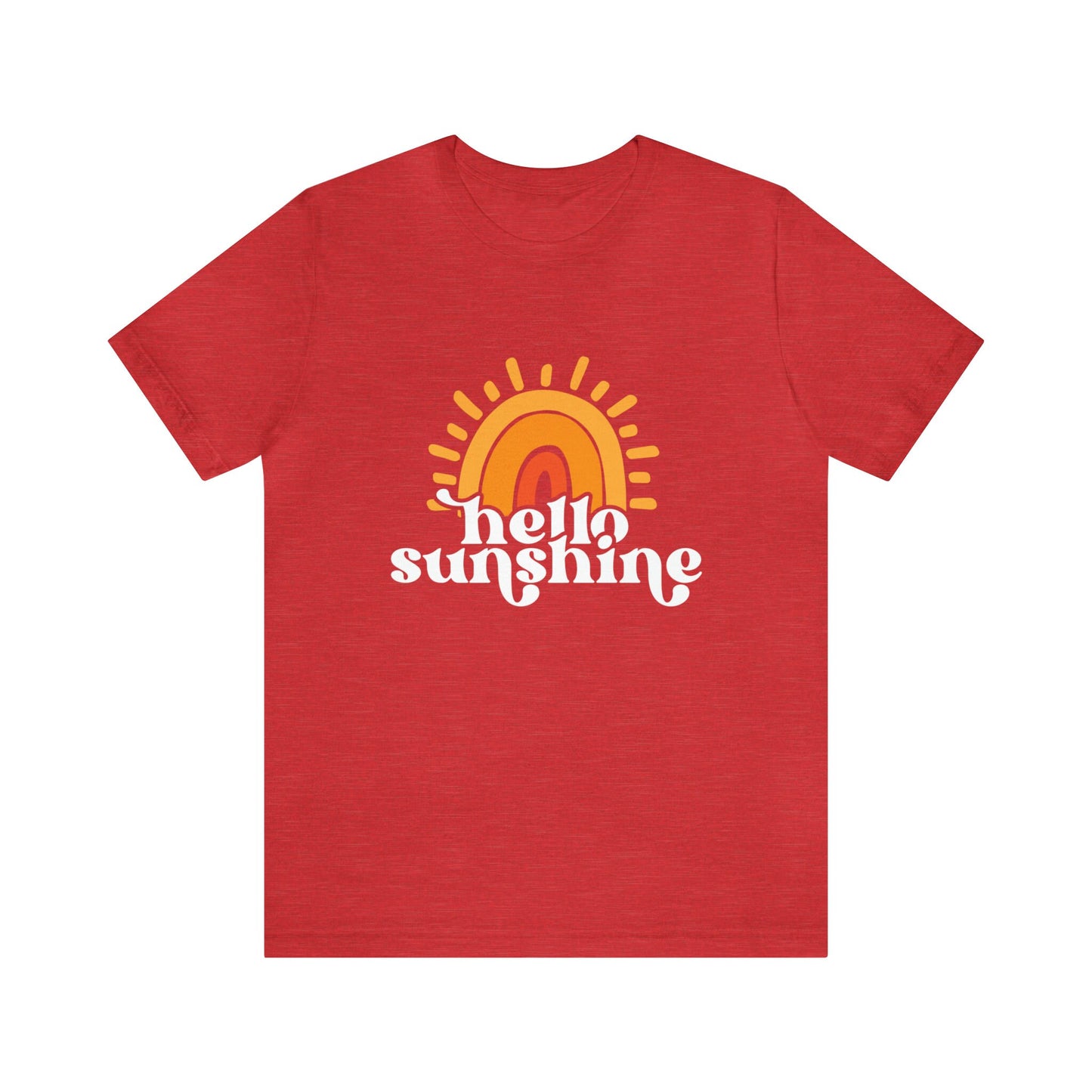 T-shirt Hello Sunshine, T-shirts d'été pour femmes, T-shirt Sunshine Beach, T-shirts de plage pour femmes, T-shirt de vacances, T-shirt cadeau d'été