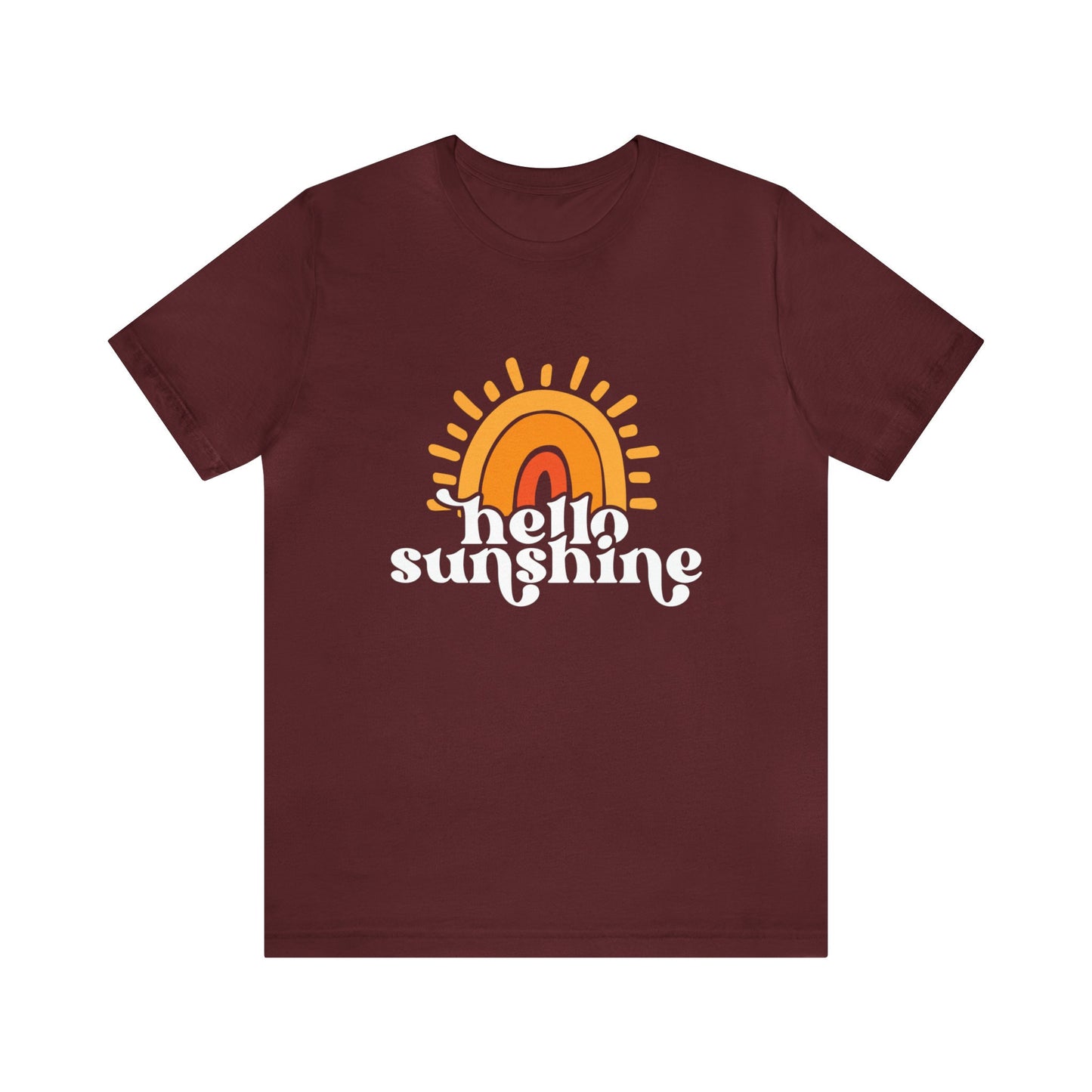 T-shirt Hello Sunshine, T-shirts d'été pour femmes, T-shirt Sunshine Beach, T-shirts de plage pour femmes, T-shirt de vacances, T-shirt cadeau d'été