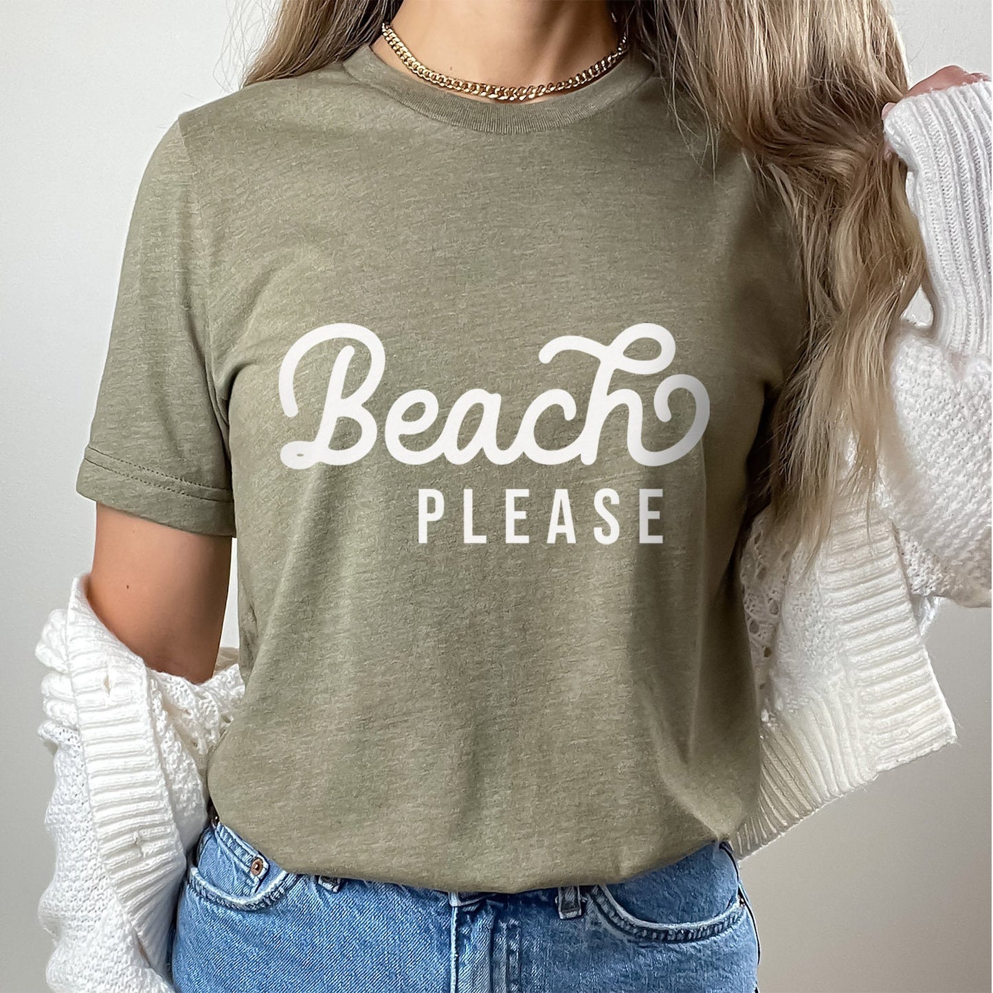 Beach Please T-shirt, Summer Shirts for Women, Beach Shirts for Women, Vacation Shirt, Sun and Beach Shirt, Women Beach Shirt