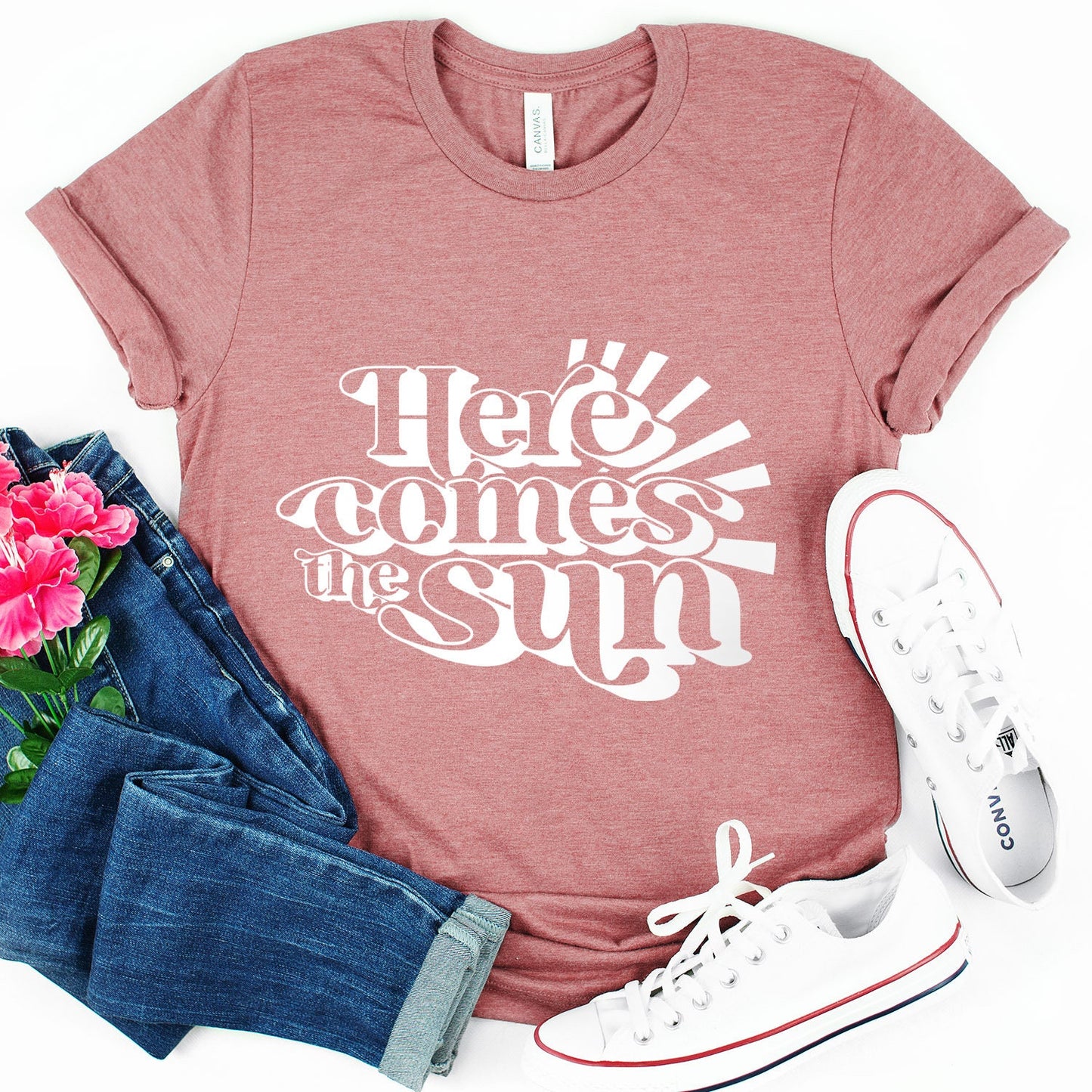 Here Comes the Sun Shirt, Beach Life Shirt, Beach Shirt, Summer Shirts, Beach Shirts, Vacation Shirt, Holiday Shirt