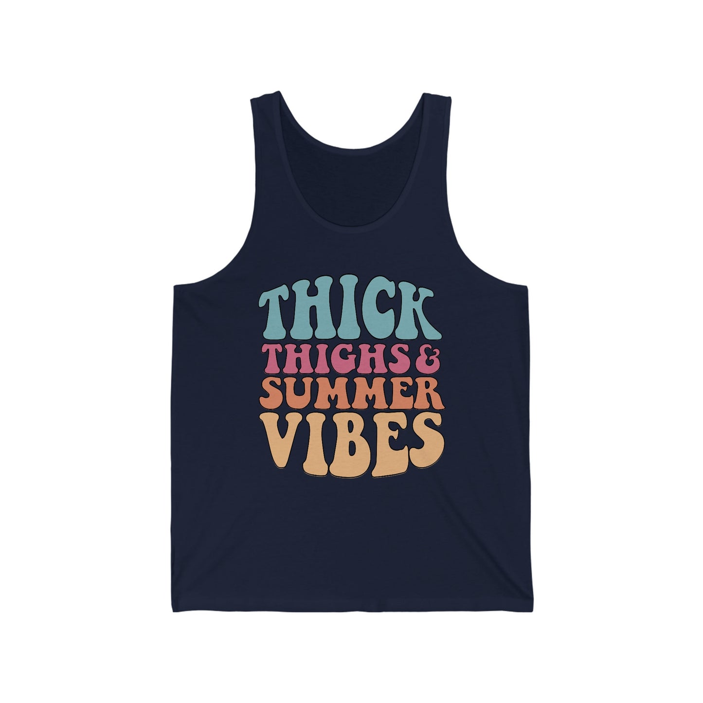 Summer Vibes Tank, Retro Shirt, Beach Tank for Men, Summer Tank for Women, Beach Shirts, Vacation Shirt, Holiday Tank for Men and Women