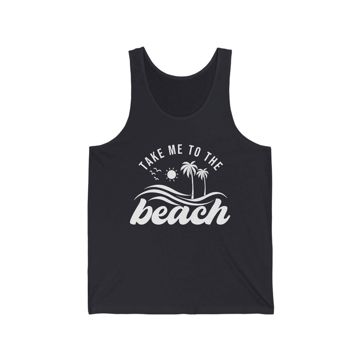 Take me to the Beach Tank, Retro Shirt, Beach Tank for Men, Summer Tank for Women, Beach Tank for Women, Vacation Tees