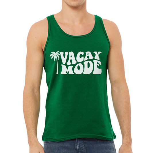 Vacation Mode Beach Tank Top, Retro Shirt, Beach Tank for Men, Summer Tank for Women, Beach Tank for Women, Vacation Tees