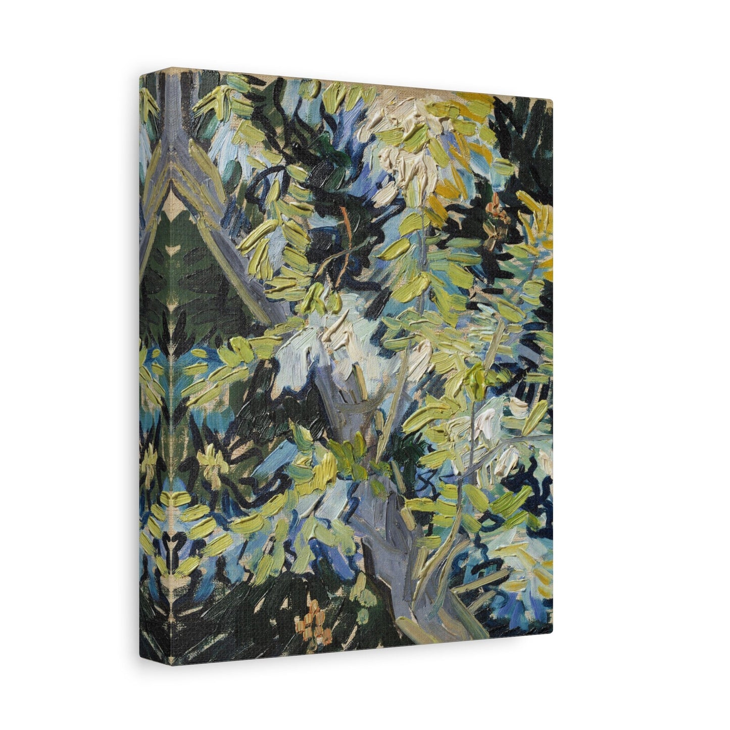 Vincent Van Gogh Blossoming Acacia Branches Stretched Canvas Wall Art, Van Gogh Reproduction Print, Van Gogh Painting Ready to Hang Wall Art