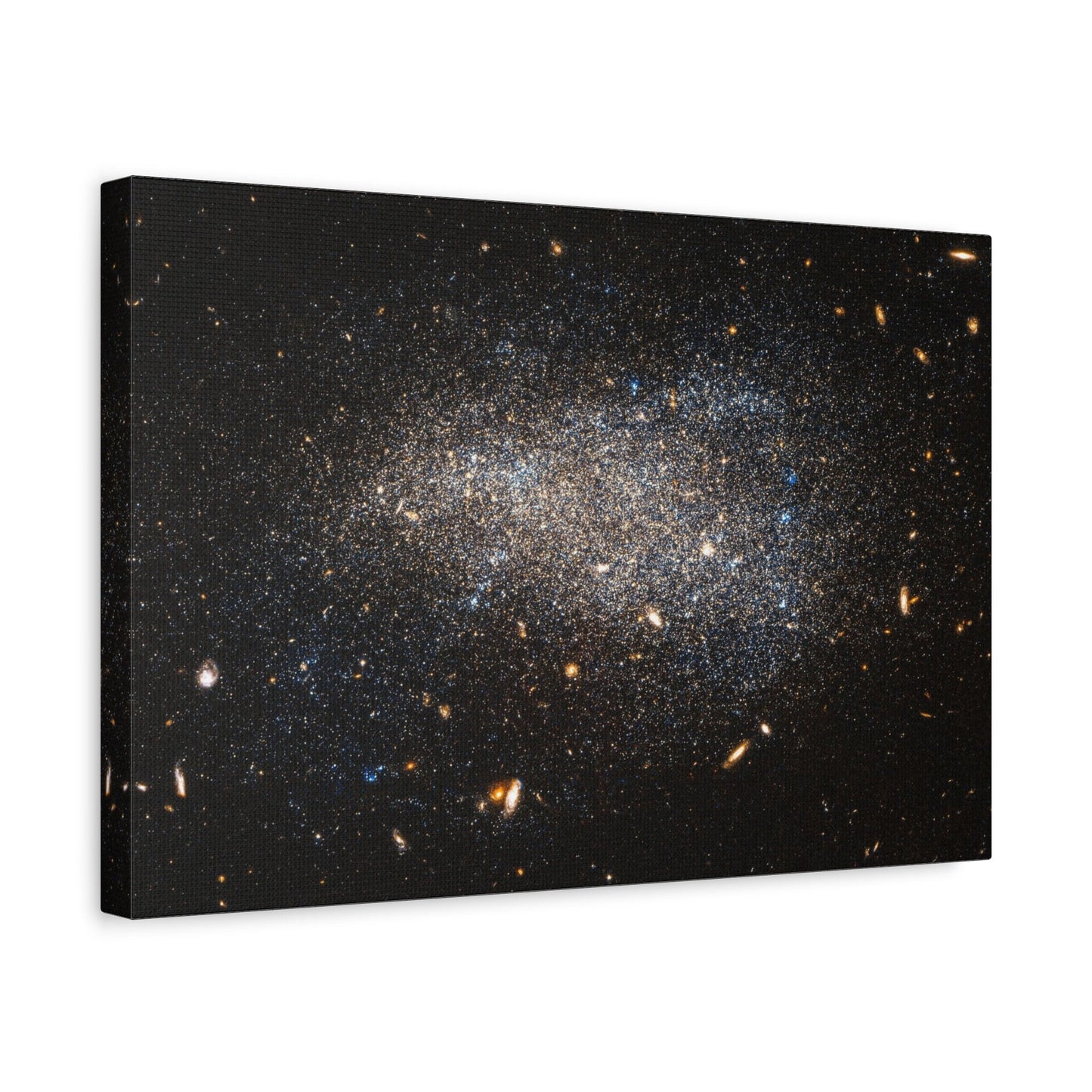 Impression sur toile tendue représentant une galaxie dans la constellation, impression d'images du télescope spatial Hubble, impression d'art spatial de la NASA sur la Chevelure de Bérénice, prête à accrocher