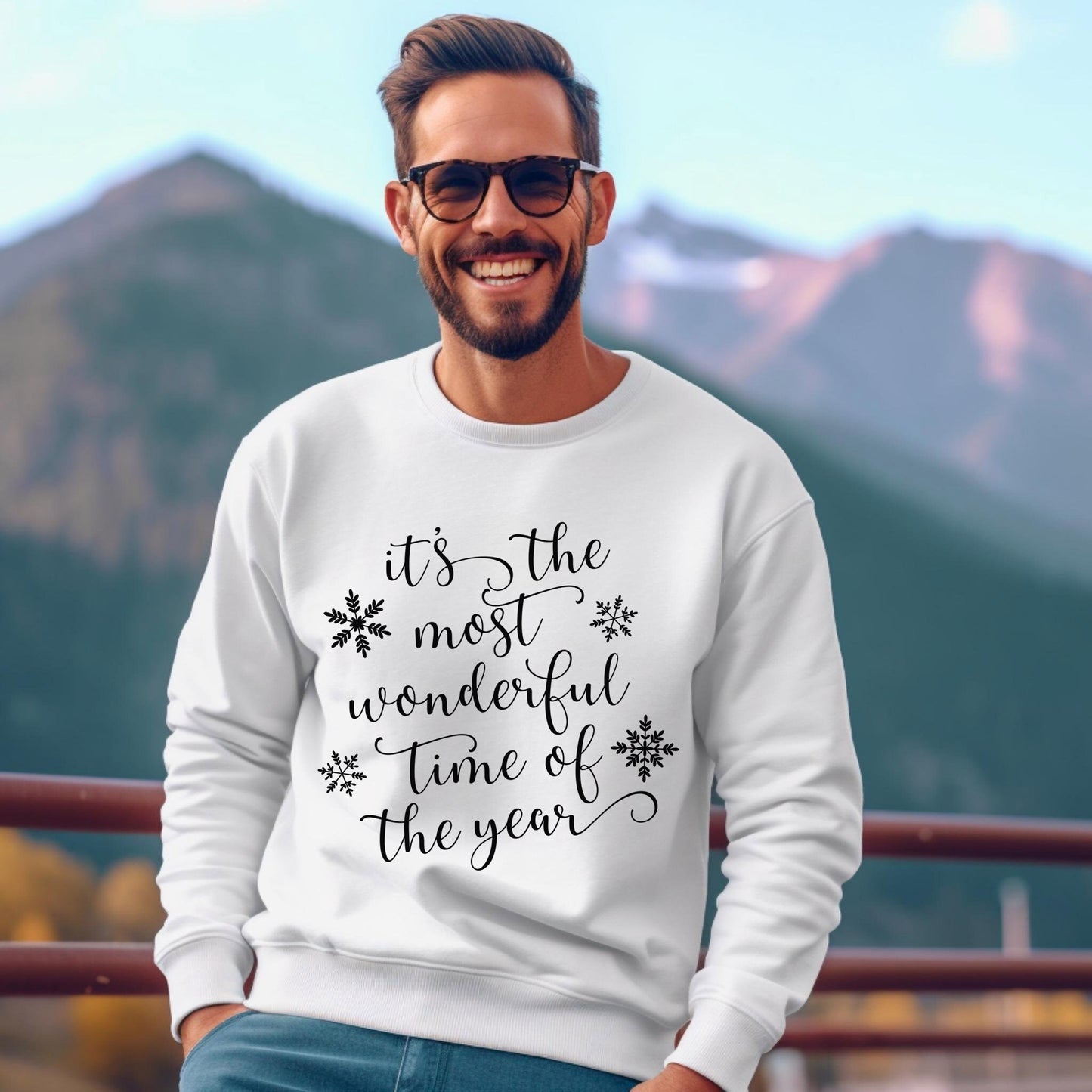 New Year Gift Sweatshirt, Holidays Gift Sweatshirt, Christmas Winter Gift Shirt, Unisex Inspirational Sweatshirt, Gift for Her, Gift for Him