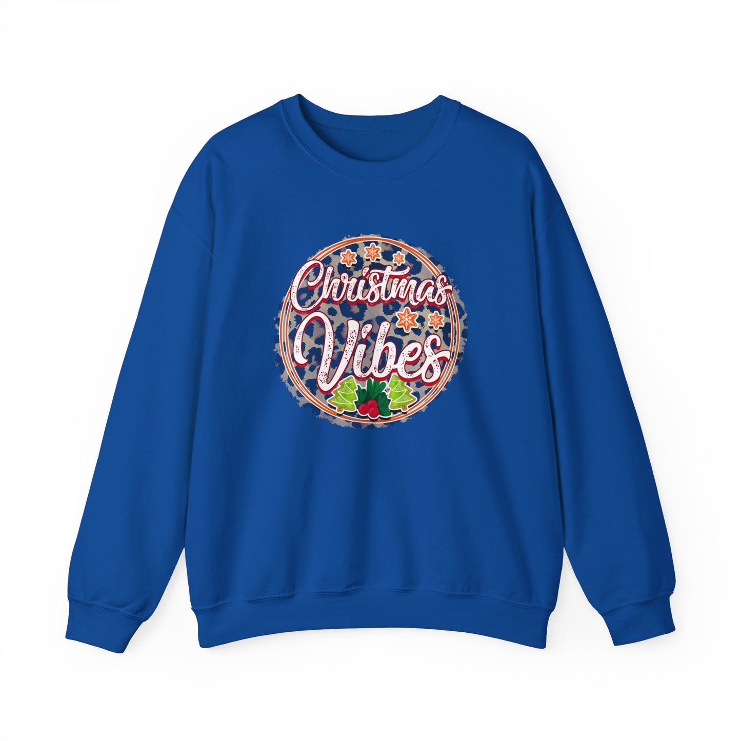 Christmas Vibes Sweatshirt, Christmas Long Sleeves Shirt, Holidays Gift Sweatshirt, Winter Sweatshirt, Xmas Unisex Gift Sweatshirt