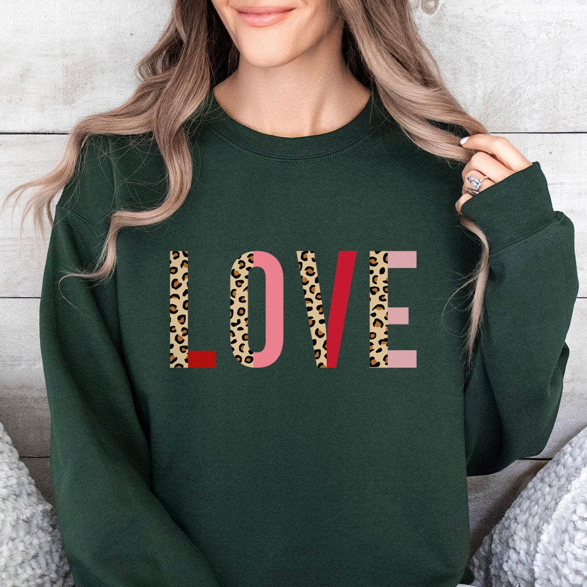 T-shirt cadeau Saint Valentin imprimé léopard, T-shirts d'amour Saint Valentin pour femme, T-shirt cadeau Saint Valentin pour elle, T-shirt cadeau Saint Valentin mignon