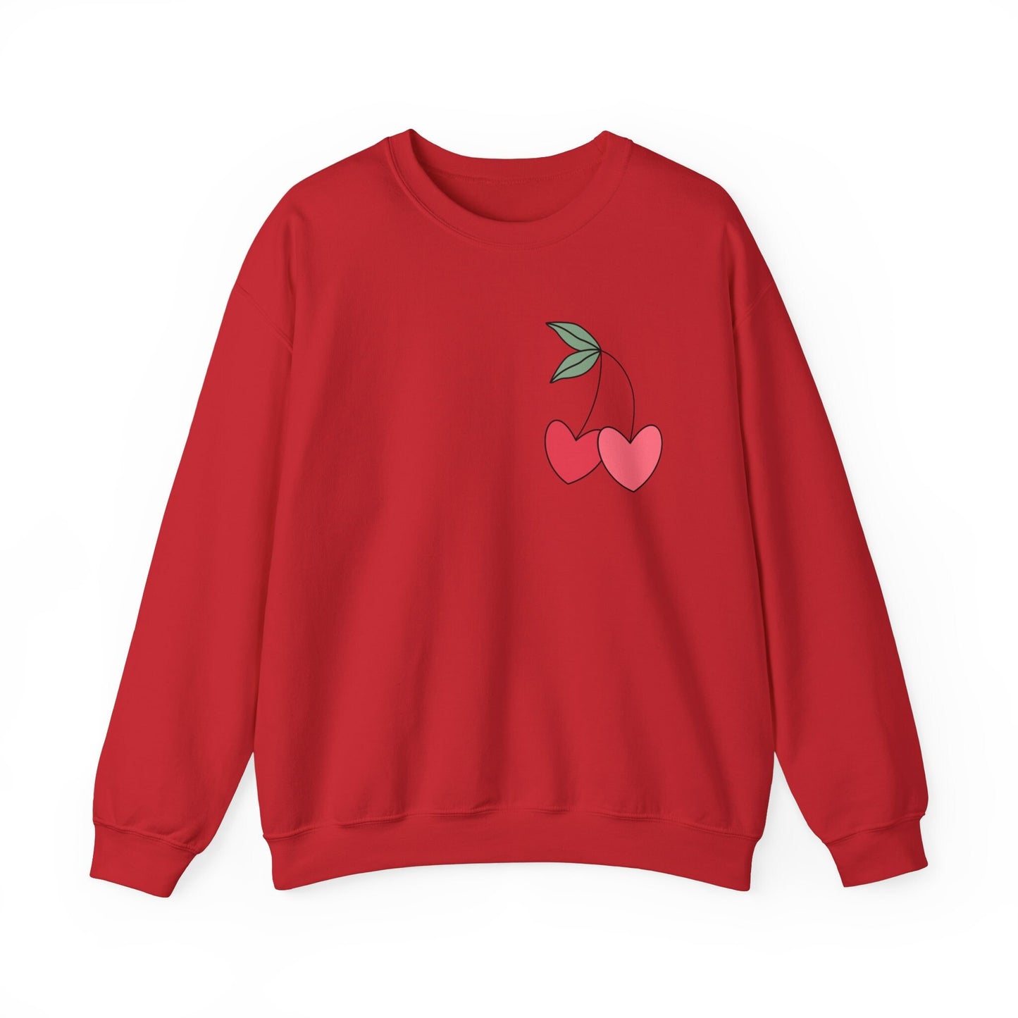 T-shirt cadeau de Saint-Valentin avec des cœurs de cerise, T-shirt d'amour de Saint-Valentin avec des cœurs, T-shirt cadeau de Saint-Valentin pour elle, T-shirt cadeau de Saint-Valentin mignon