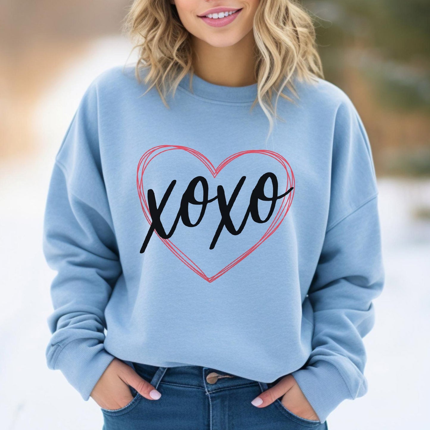 T-shirt XOXO, T-shirt Saint-Valentin XOXO, Sweat-shirt Saint-Valentin Xo Xo, T-shirt cadeau Saint-Valentin, T-shirt cadeau Saint-Valentin pour petit ami