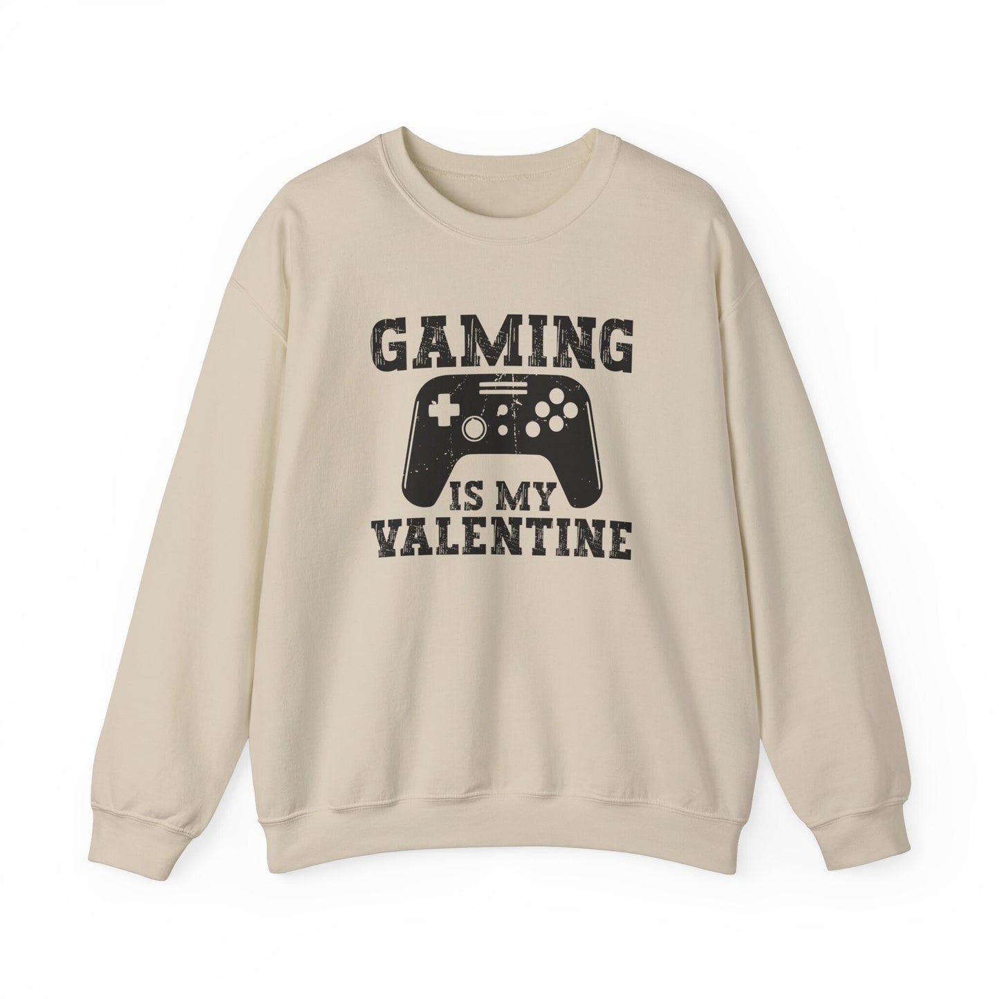 Gaming is my Valentine Funny Sweatshirt, Funny Valentines Day Long Sleeves Shirt, Gaming Shirt with Humor, Valentines Day Gift for Boyfriend