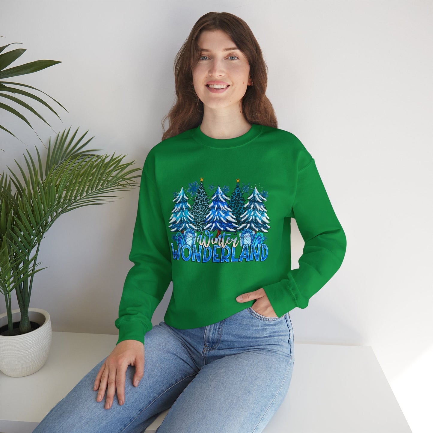 Winter Wonderland Sweatshirt, Christmas Snow Shirt, Holidays Gift Sweatshirt, Winter Sweatshirt, Xmas Unisex Gift Sweatshirt, Gift for Her