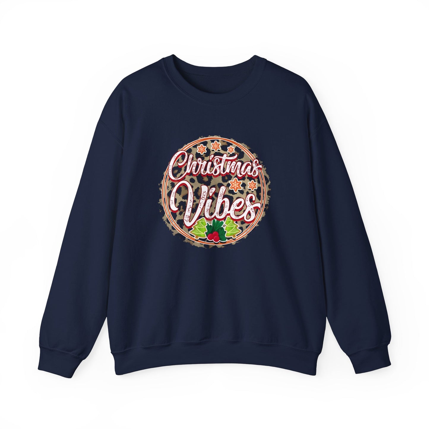 Sweat-shirt Christmas Vibes, chemise à manches longues de Noël, sweat-shirt cadeau de vacances, sweat-shirt d'hiver, sweat-shirt cadeau unisexe de Noël