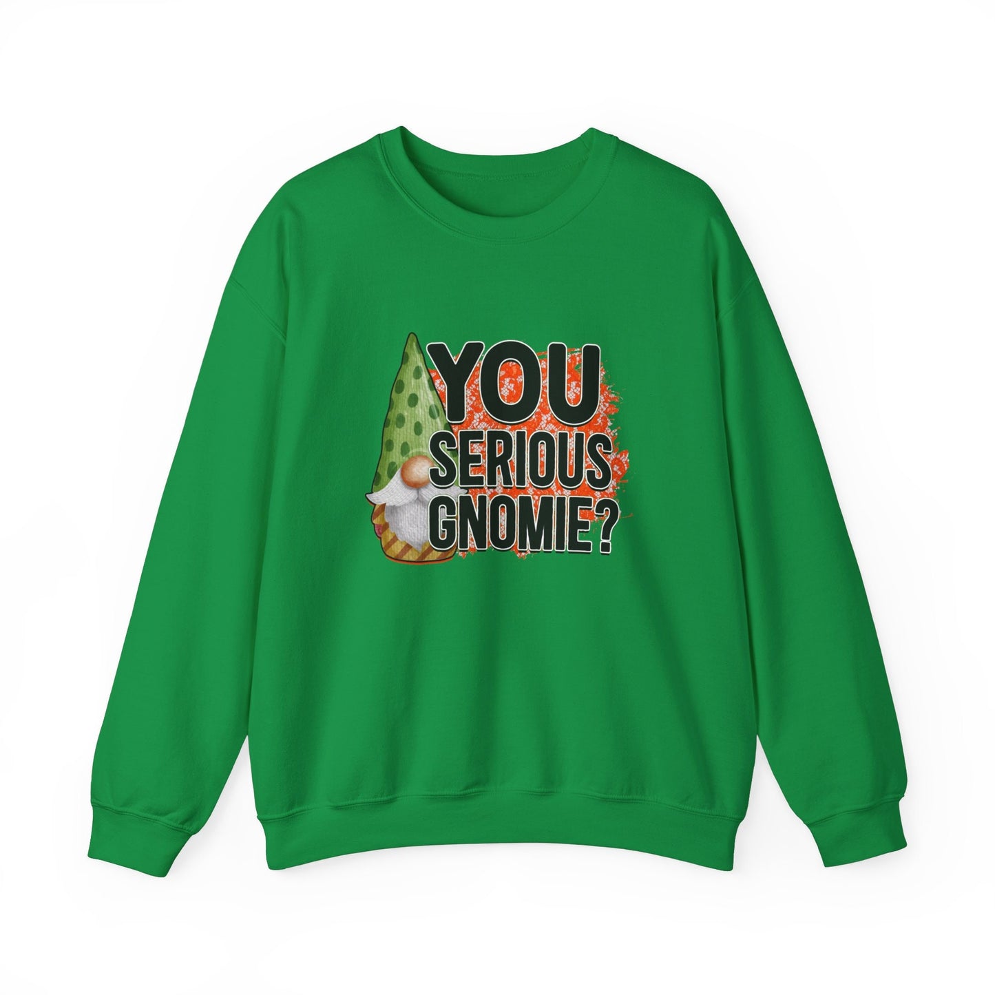 Are You Serious Gnome Sweatshirt, Funny Christmas Gnomie Long Sleeves Shirt, Holidays Xmas Gift Sweatshirt, Winter Unisex Sweatshirt