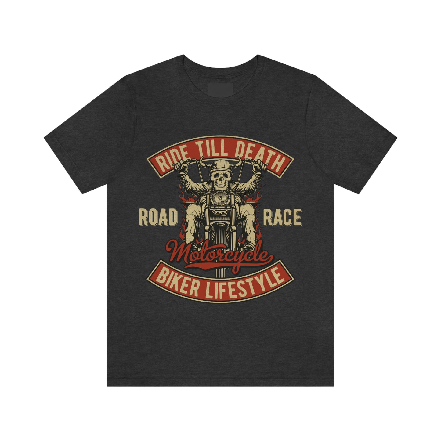 Unisex Motorcycle Biker T-Shirt