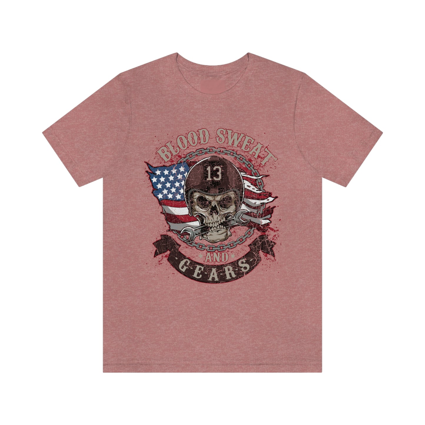 Blood Sweat and Gear Motorcycle T-shirt