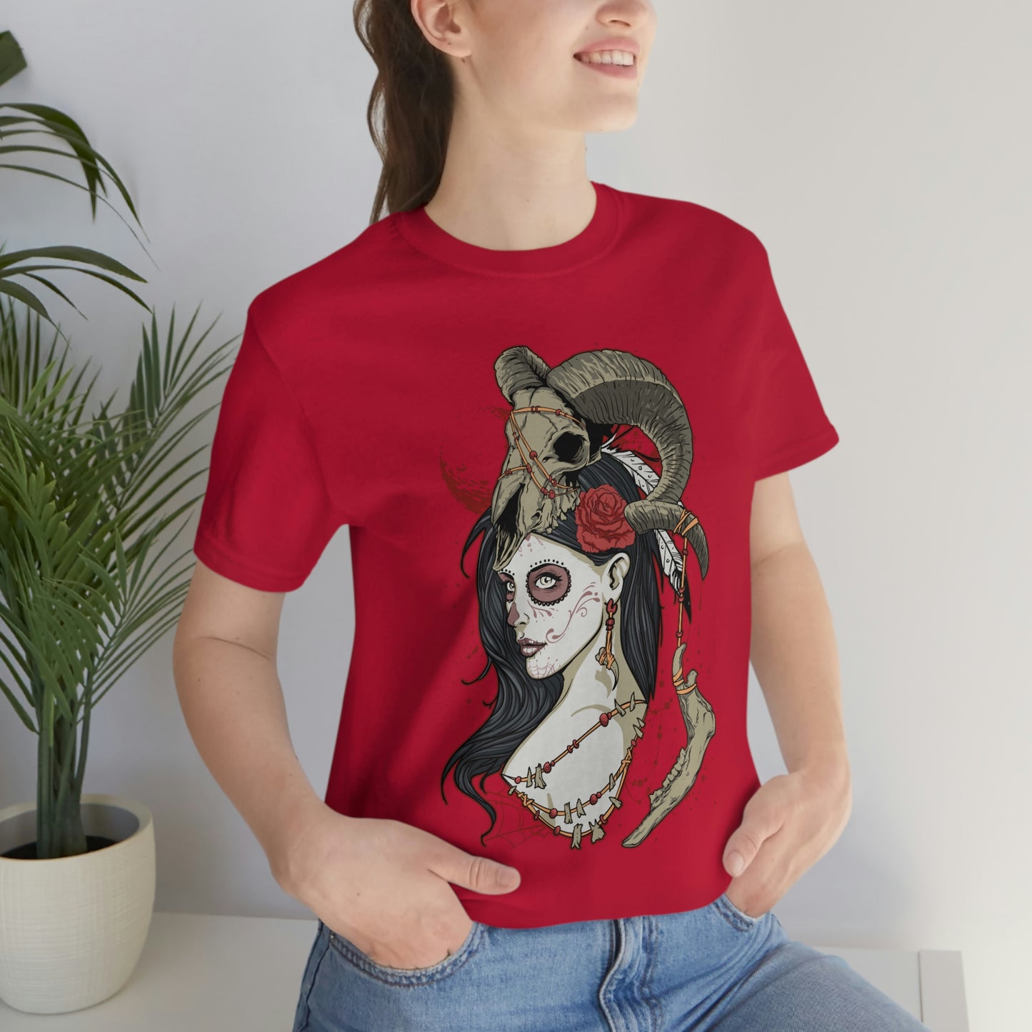 T-shirt fantaisie de la Reine Morte