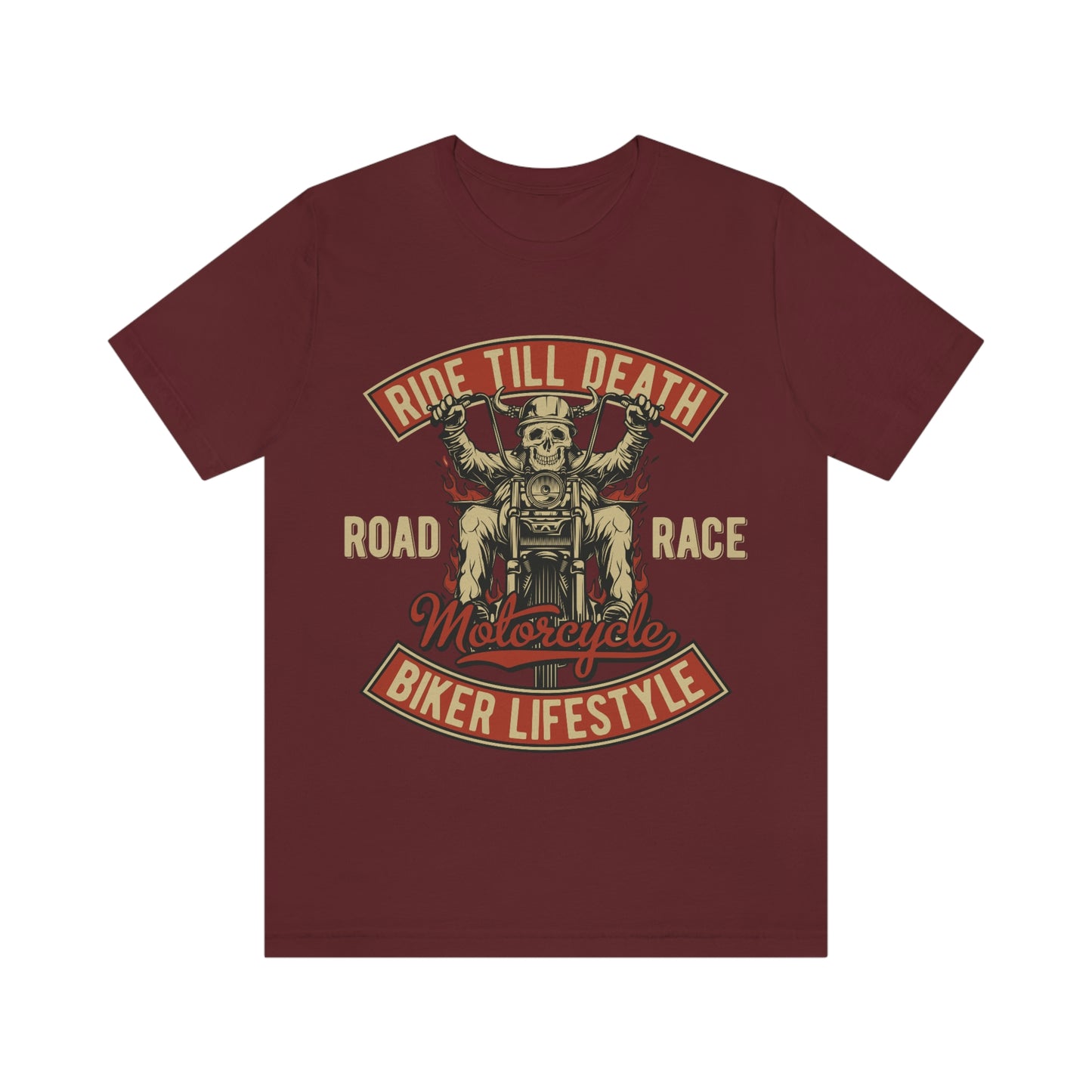 Unisex Motorcycle Biker T-Shirt