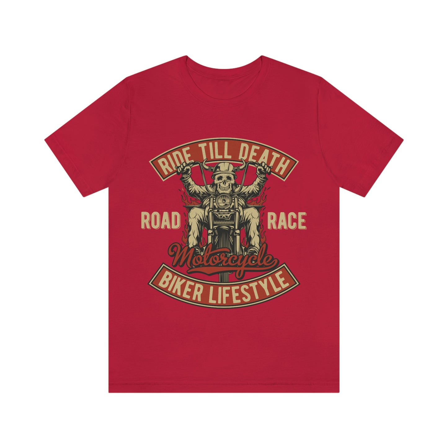 Unisex Motorcycle Biker T-Shirt