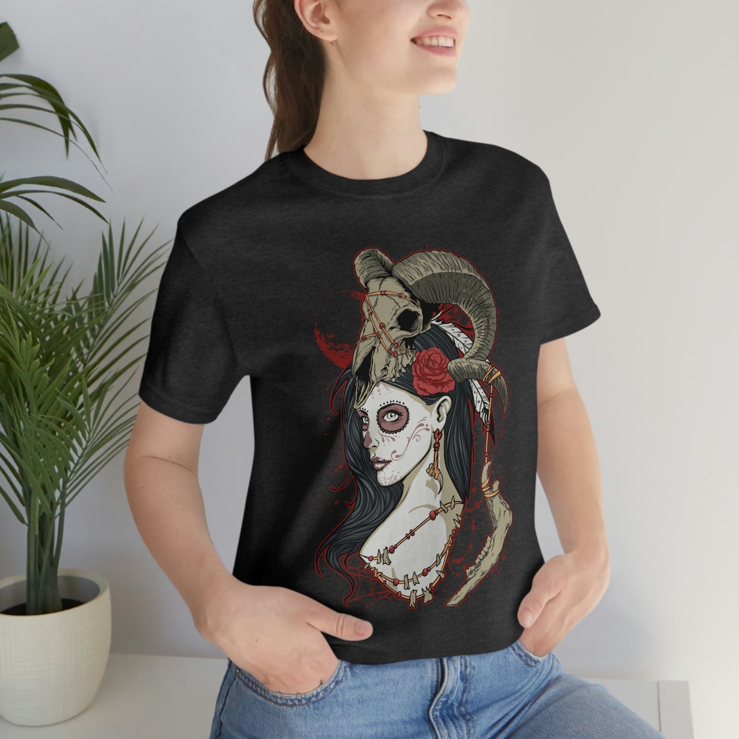 T-shirt fantaisie de la Reine Morte